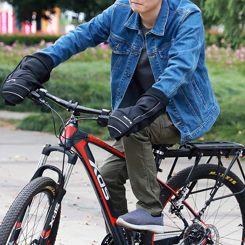 Winter warm bicycle handlebar gloves windproof outdoor mountain bike bicycle riding gloves scooter motorcycle warm gloves 
Winter warm bicycle handlebar gloves windproof outdoor mountain bike bicycle riding gloves scooter motorcycle warm gloves