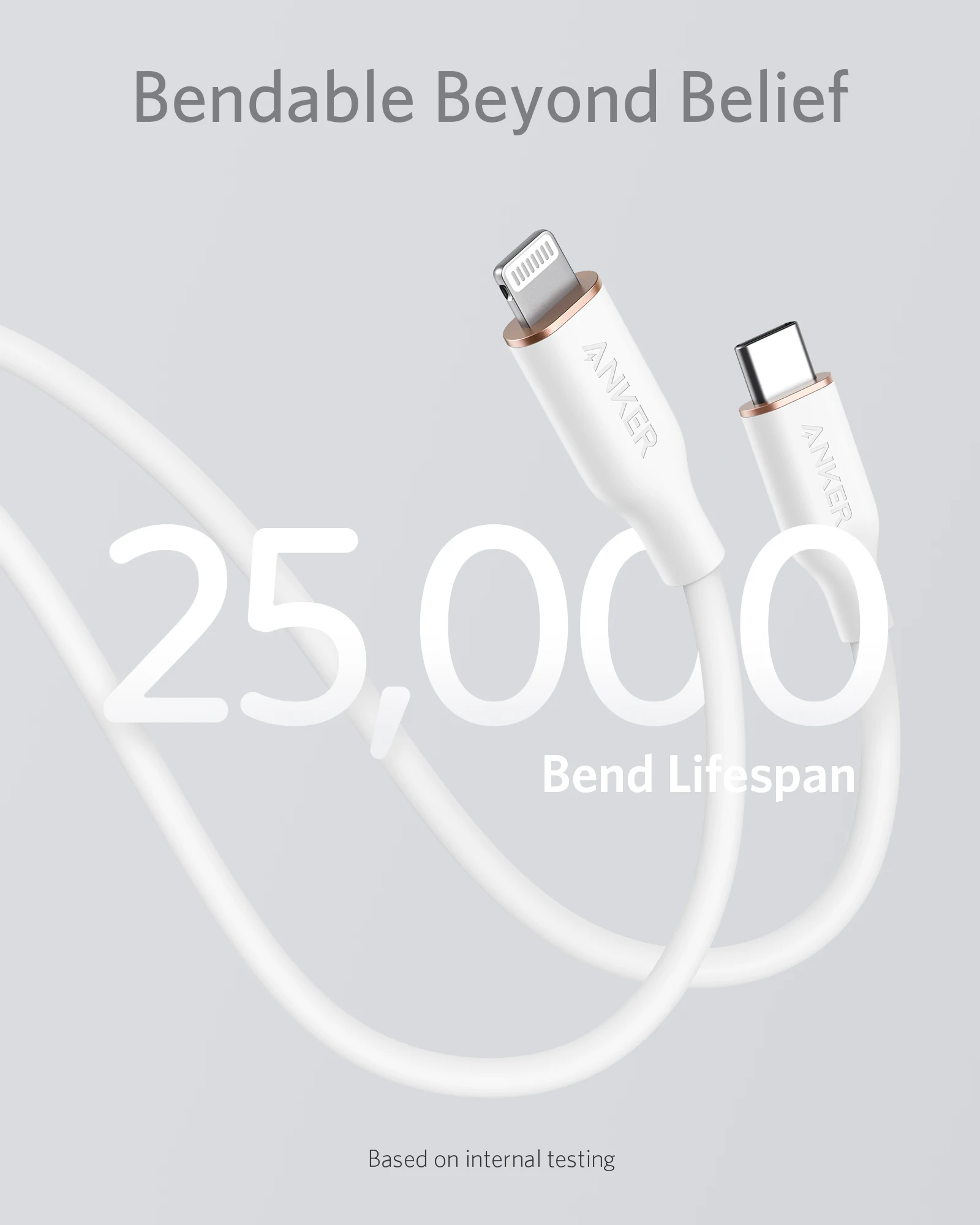 Anker Powerline III Flow, USB C to Lightning Cable for iPhone 12 Pro Max / 12/11 Pro/X/XS/XR / 8 Plus, AirPods, (3 ft)
Anker Powerline III Flow, USB C to Lightning Cable for iPhone 12 Pro Max / 12/11 Pro/X/XS/XR / 8 Plus, AirPods, (3 ft)