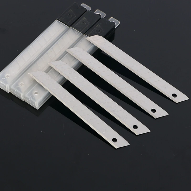 10PCS 9CM Stainless Steel Utility Knife Blade DIY Tool Replace The Carving Blade Suit For Family Student Office Stationery
10PCS 9CM Stainless Steel Utility Knife Blade DIY Tool Replace The Carving Blade Suit For Family Student Office Stationery