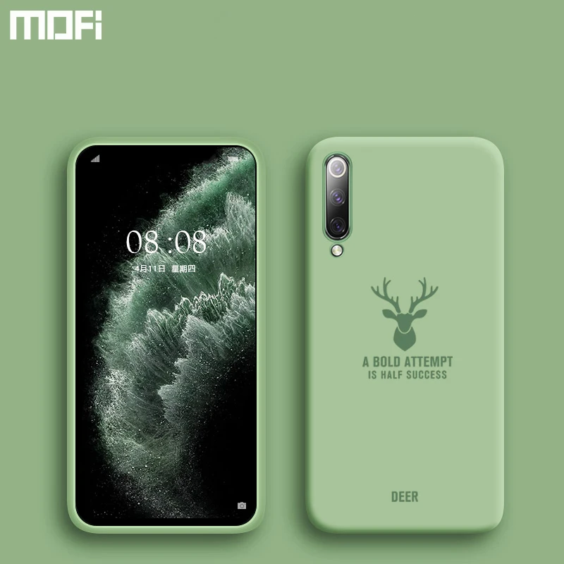 Чехол MOFi для xiaomi mi 9 lite силиконовый чехол mi9 se противоударный мягкий из ТПУ модные