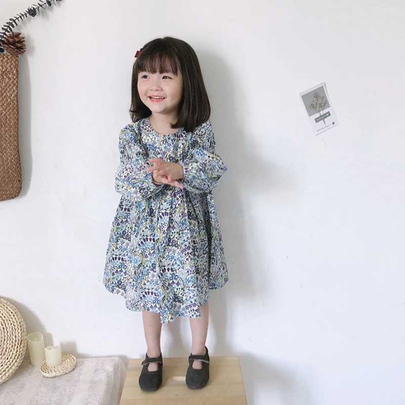 Spring and Autumn New Girls Dress Sweet Baby Kids Floral Long Sleeve Princess Children Wear
Spring and Autumn New Girls Dress Sweet Baby Kids Floral Long Sleeve Princess Children Wear