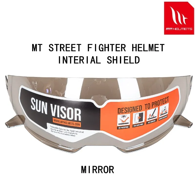 Солнцезащитные козырьки для шлема MT Street
Солнцезащитные козырьки для шлема MT Street