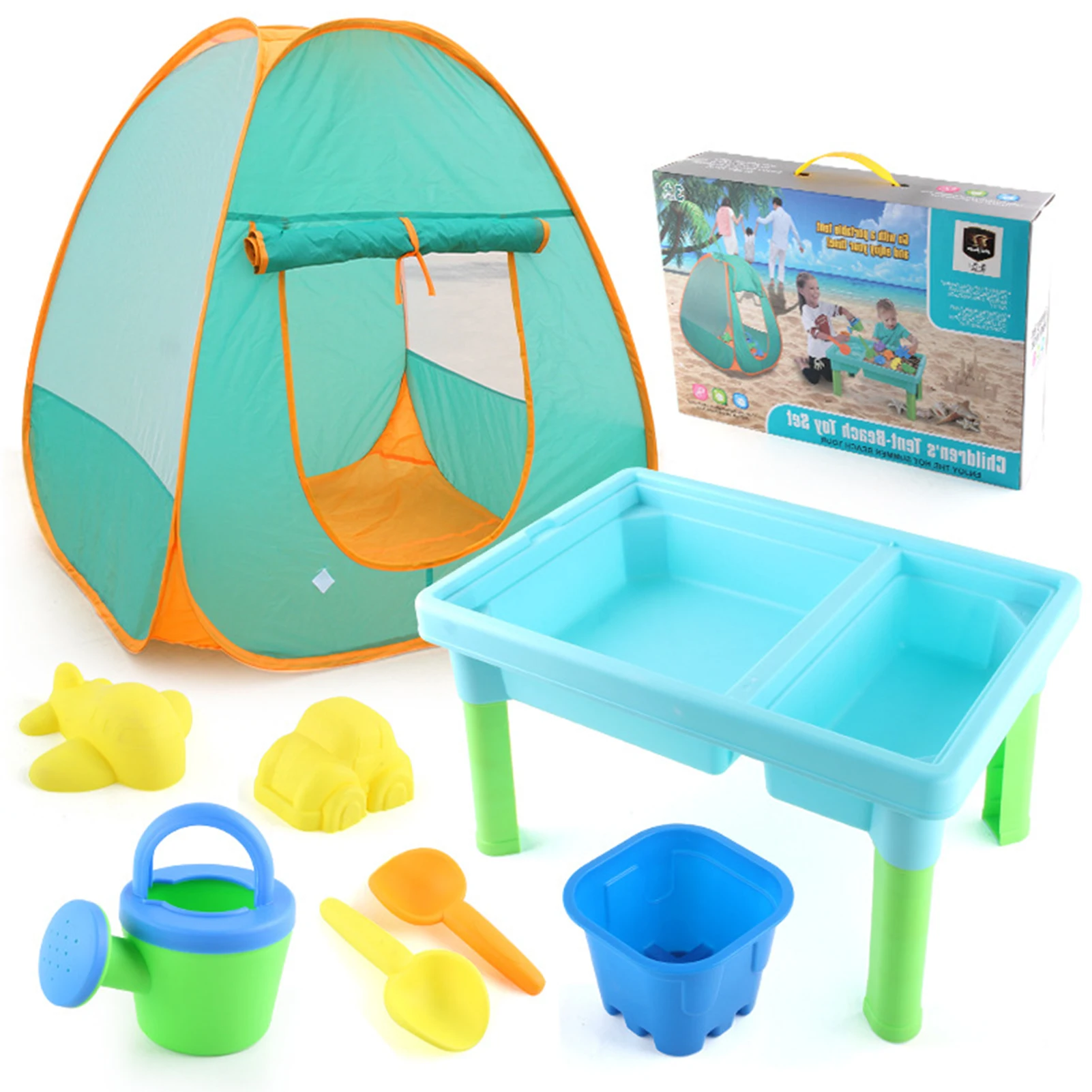 Kids Beach Sand Toy With Beach Tent Play Table Children's Play House Toy House Indoor Baby Tent Toy Sun Shelter Outdoor Camping
Kids Beach Sand Toy With Beach Tent Play Table Children's Play House Toy House Indoor Baby Tent Toy Sun Shelter Outdoor Camping