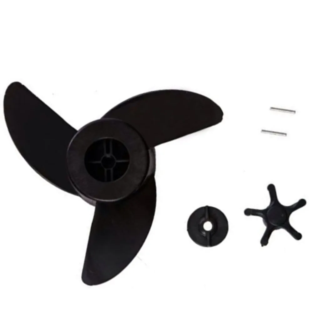 1pc Plastic Black Powerful Prop 3-Blade Electric Trolling Motor Outboard Propeller Replacement Kit Boat Kayak Accessories
1pc Plastic Black Powerful Prop 3-Blade Electric Trolling Motor Outboard Propeller Replacement Kit Boat Kayak Accessories