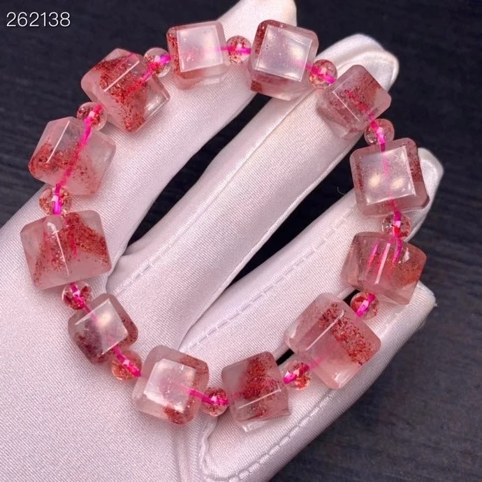 Natural Lepidocrocite Quartz Crystal Woman Red Super 7 Clear Cube Round Beads Bracelet 11mm Stretch Gemstone AAAAA Genuine
Natural Lepidocrocite Quartz Crystal Woman Red Super 7 Clear Cube Round Beads Bracelet 11mm Stretch Gemstone AAAAA Genuine