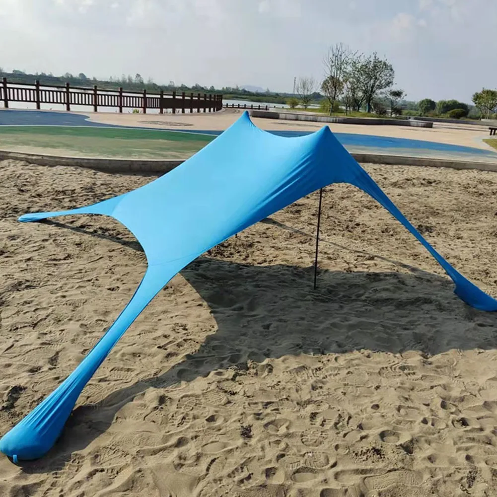 Family Portable Sunshade Beach Shade Tent Lightweight Windproof Tent UV Protection Outdoor Beach Leica Canopy 280*280*280cm1950g
Family Portable Sunshade Beach Shade Tent Lightweight Windproof Tent UV Protection Outdoor Beach Leica Canopy 280*280*280cm1950g