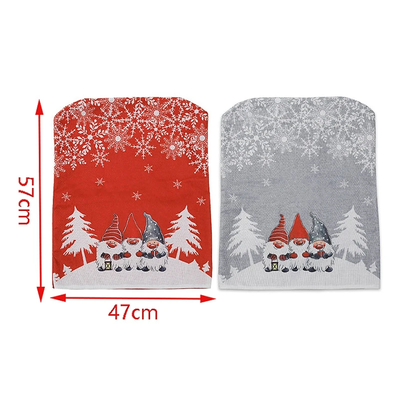 2 Pcs Christmas Chair Covers for Christmas Holiday Festive Home Dinner Table Chairs Decorations
2 Pcs Christmas Chair Covers for Christmas Holiday Festive Home Dinner Table Chairs Decorations