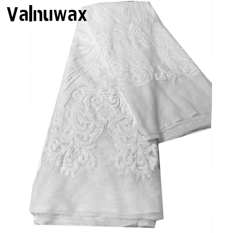 High Quality African Lace Fabric Luxury France Net Lace Fabric Sequin Embroidery Laces For Women Wedding Party Dress
High Quality African Lace Fabric Luxury France Net Lace Fabric Sequin Embroidery Laces For Women Wedding Party Dress