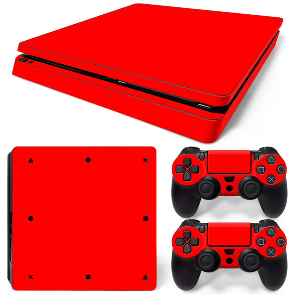 Цветная Высококачественная наклейка для консоли PS4 Slim | Электроника