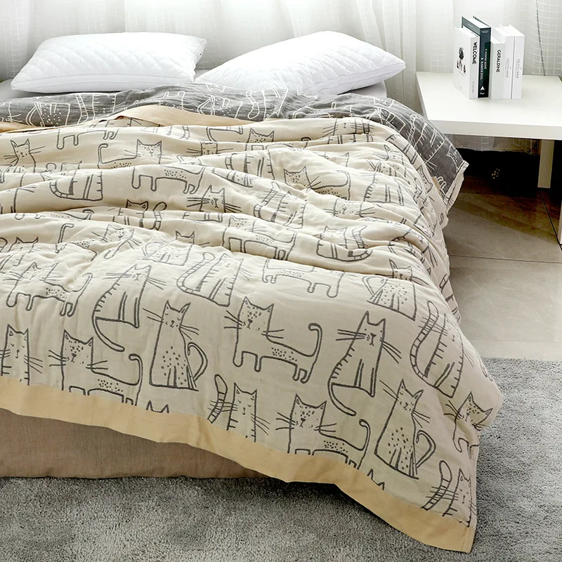 Muslin Summer Blanket Bed Sofa Travel Breathable Chic Bohemia 50% bamboo fiber 50% cotton Large Soft Throw Blanket Para Blanket
Muslin Summer Blanket Bed Sofa Travel Breathable Chic Bohemia 50% bamboo fiber 50% cotton Large Soft Throw Blanket Para Blanket