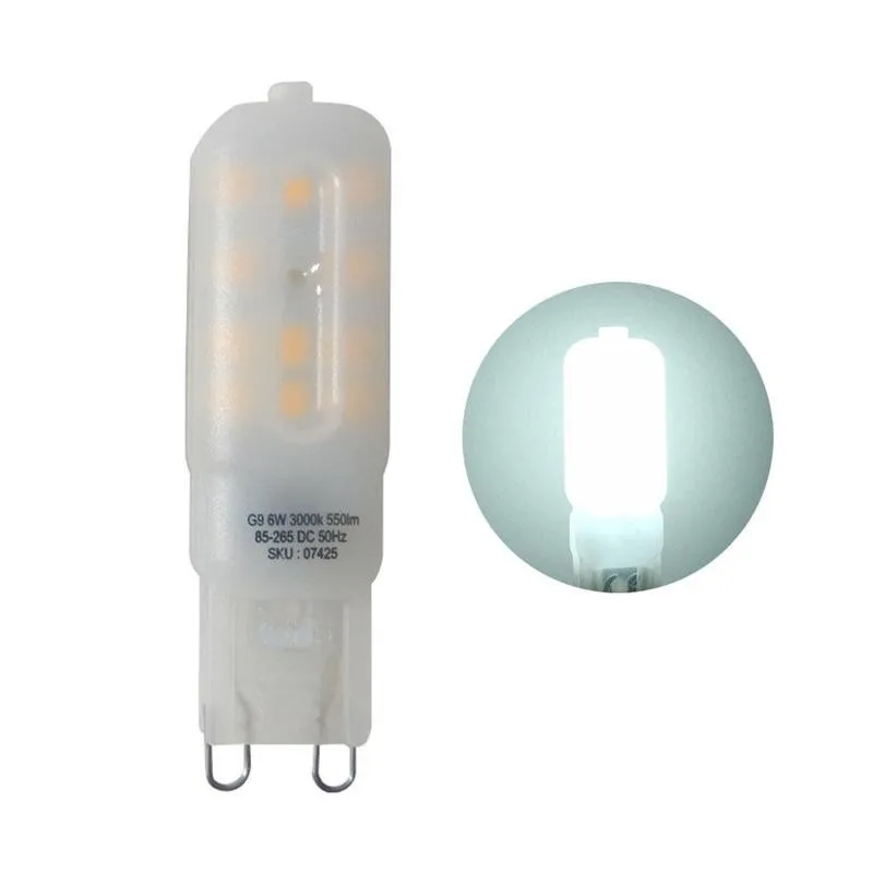 1pcs G9 Led Bulb Light 550 Lm Dimmable Bulb Smd 2835 Spotlight For Chandelier Replace 8w Corn Lamp Home Lighting
1pcs G9 Led Bulb Light 550 Lm Dimmable Bulb Smd 2835 Spotlight For Chandelier Replace 8w Corn Lamp Home Lighting