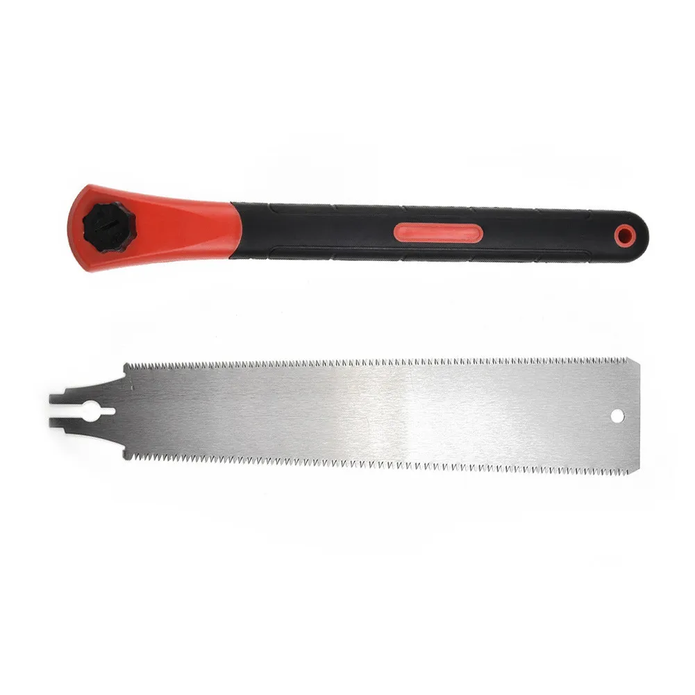 318mm Double Edge Hand Saw SK5 Pruning Saws Garden Carpenter Woodworking Construction Tools TPR Handle For The Cutting Saw
318mm Double Edge Hand Saw SK5 Pruning Saws Garden Carpenter Woodworking Construction Tools TPR Handle For The Cutting Saw