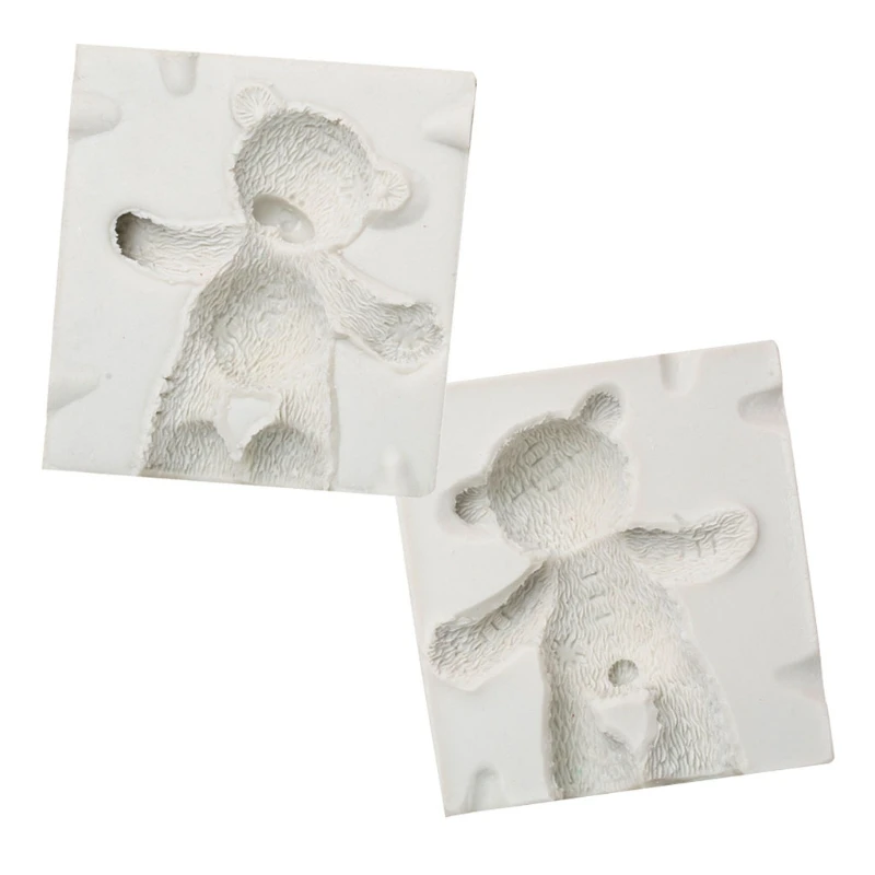 2pcs 3D Bear Shape Silicone Mold Ice Cube Maker Fondant Cake Decorating Tool DIY Sugarcraft Chocolate Mould
2pcs 3D Bear Shape Silicone Mold Ice Cube Maker Fondant Cake Decorating Tool DIY Sugarcraft Chocolate Mould