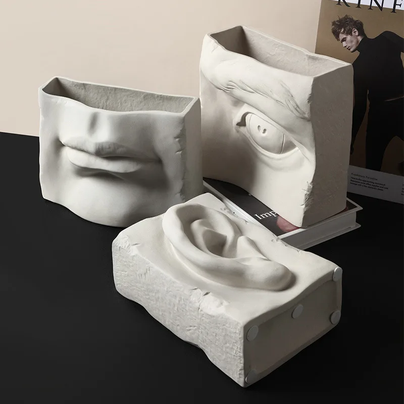 Nordic modern simple plain embryo Vase Decoration porch creative ceramic figure flower model room art crafts
Nordic modern simple plain embryo Vase Decoration porch creative ceramic figure flower model room art crafts