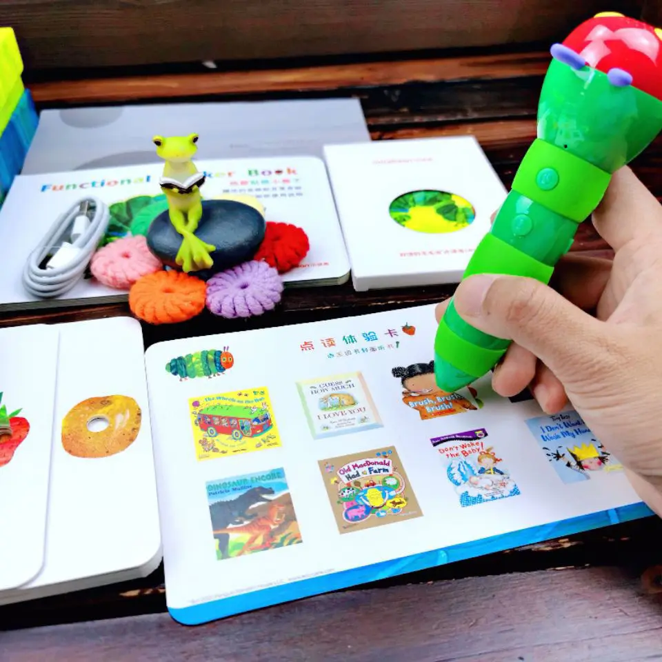 2021 New WIFI Smart point Reading Pen Version Of The Caterpillar Point Reading 32G Supports Over 1500+ Original Point Reading
2021 New WIFI Smart point Reading Pen Version Of The Caterpillar Point Reading 32G Supports Over 1500+ Original Point Reading
