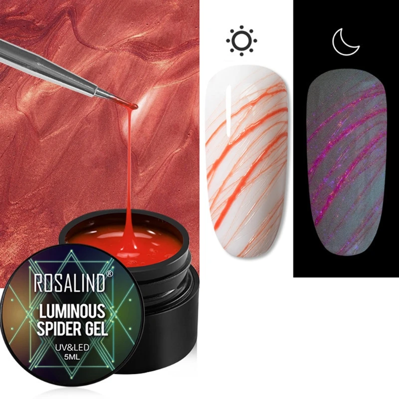 1Bottles Liminous Spider Gel Wire Drawing UV Gel Nail Polish Fluorescent Effect X7JA
1Bottles Liminous Spider Gel Wire Drawing UV Gel Nail Polish Fluorescent Effect X7JA