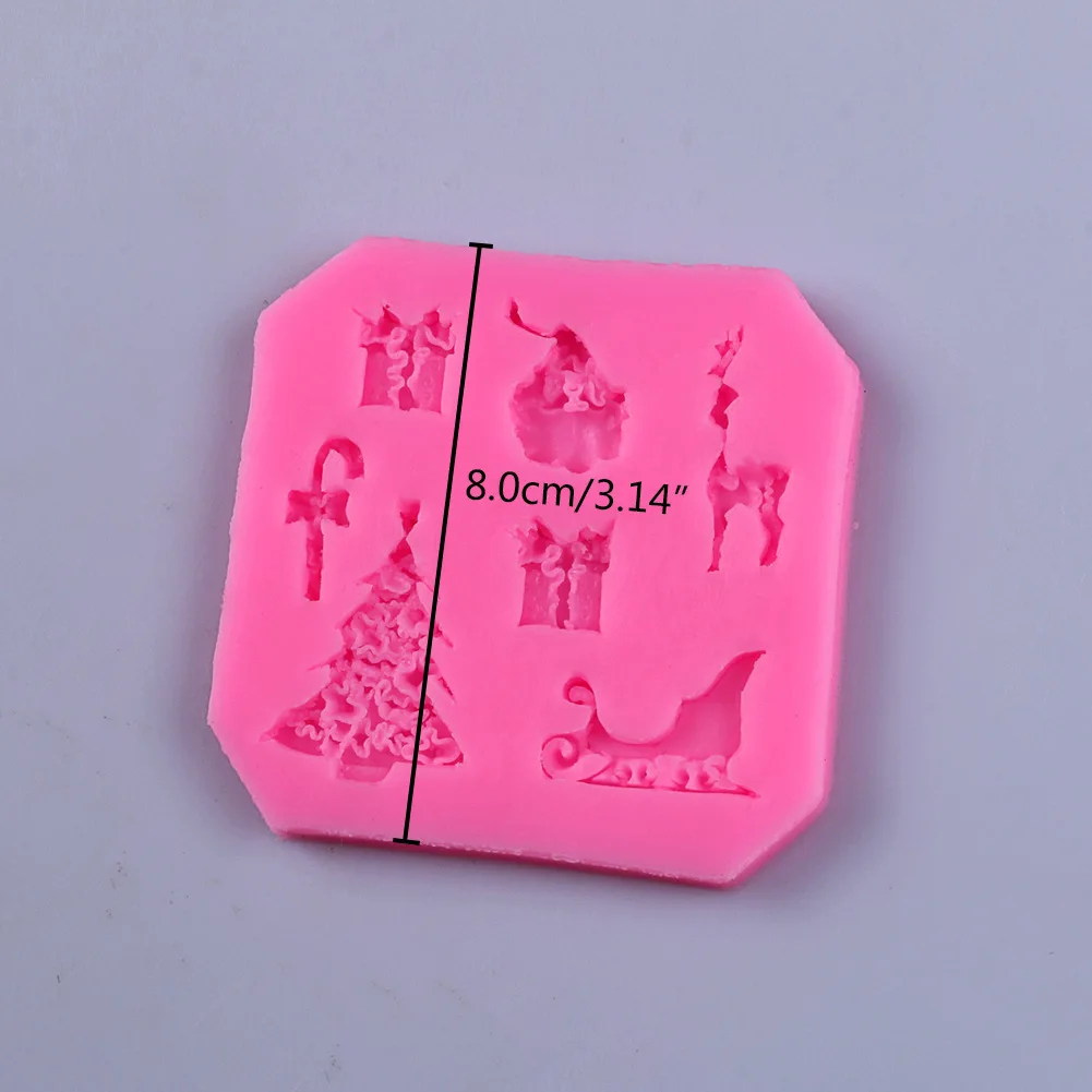 DIY Christmas Series Silicone Mold Christmas hat, Christmas sleigh, Christmas tree and other silicone molds Fondant baking mold
DIY Christmas Series Silicone Mold Christmas hat, Christmas sleigh, Christmas tree and other silicone molds Fondant baking mold