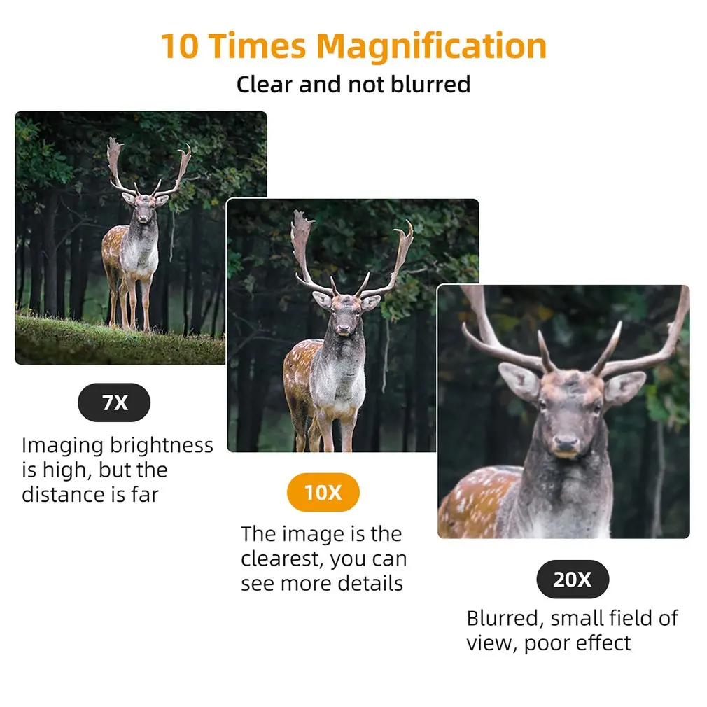 100x22 High Definition Telescope Mini 30000m Phone Binoculars High Magnification BAK4 Micro Night Vision Telescope For Camping
100x22 High Definition Telescope Mini 30000m Phone Binoculars High Magnification BAK4 Micro Night Vision Telescope For Camping