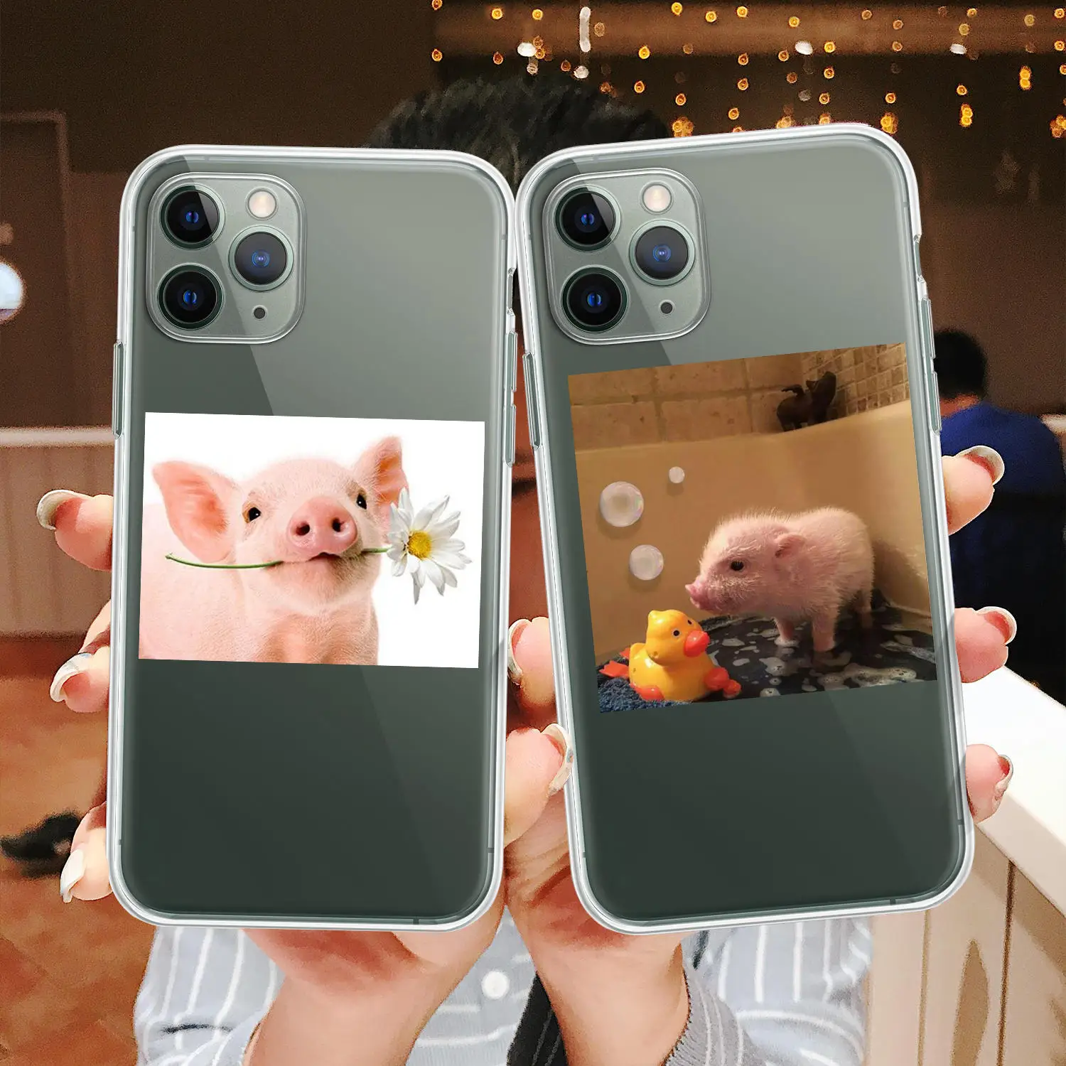 cute pig Clear Phone Case for iPhone 13 12 mini 11 Pro X XR XS MAX 8 7 6 Plus 5 SE 2020 Fashion Silicone Protective Sleeve
cute pig Clear Phone Case for iPhone 13 12 mini 11 Pro X XR XS MAX 8 7 6 Plus 5 SE 2020 Fashion Silicone Protective Sleeve