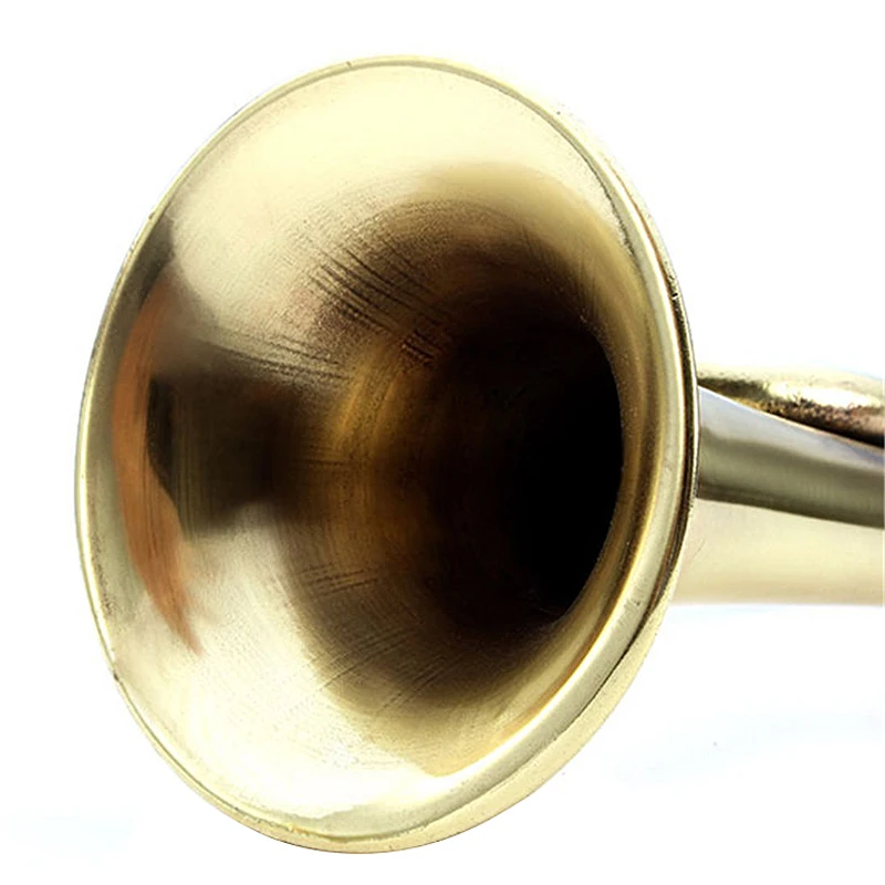 Iron Brass Trumpet Bugle Paint Copper Horn Cavalry for Brass Musical Instruments Music Lovers 
Iron Brass Trumpet Bugle Paint Copper Horn Cavalry for Brass Musical Instruments Music Lovers