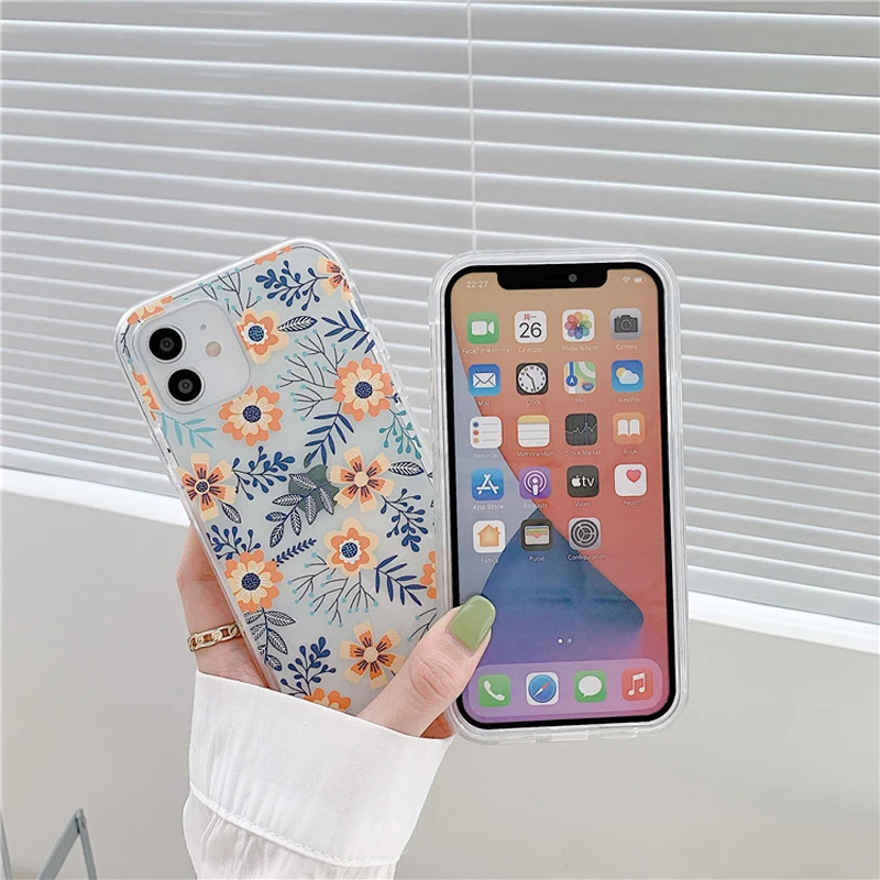 Case For iPhone 12 11 Pro Max X XR XS Max 8 7 Plus 12 Pro Flower Transparent Back Cover Coque
Case For iPhone 12 11 Pro Max X XR XS Max 8 7 Plus 12 Pro Flower Transparent Back Cover Coque