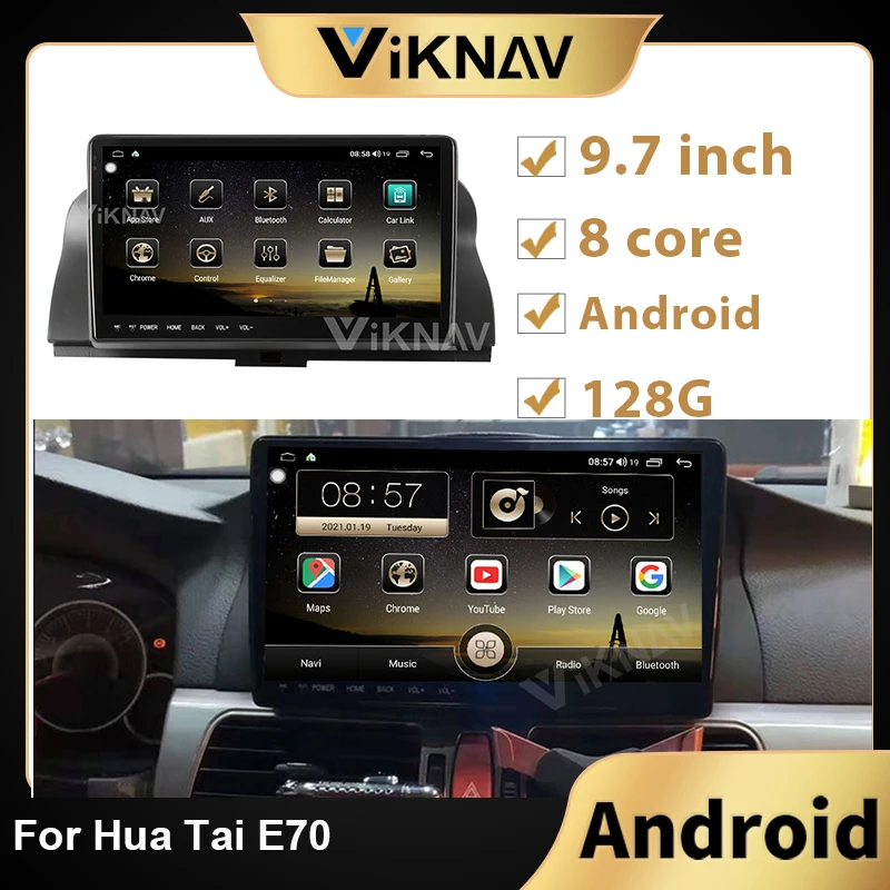 Автомагнитола 2 Din Android для Hua Tai E70, автомобильный стереоприемник, головное устройство, GPS-навигация, DVD, мультимедийный плеер, сенсорный экран
Автомагнитола 2 Din Android для Hua Tai E70, автомобильный стереоприемник, головное устройство, GPS-навигация, DVD, мультимедийный плеер, сенсорный экран