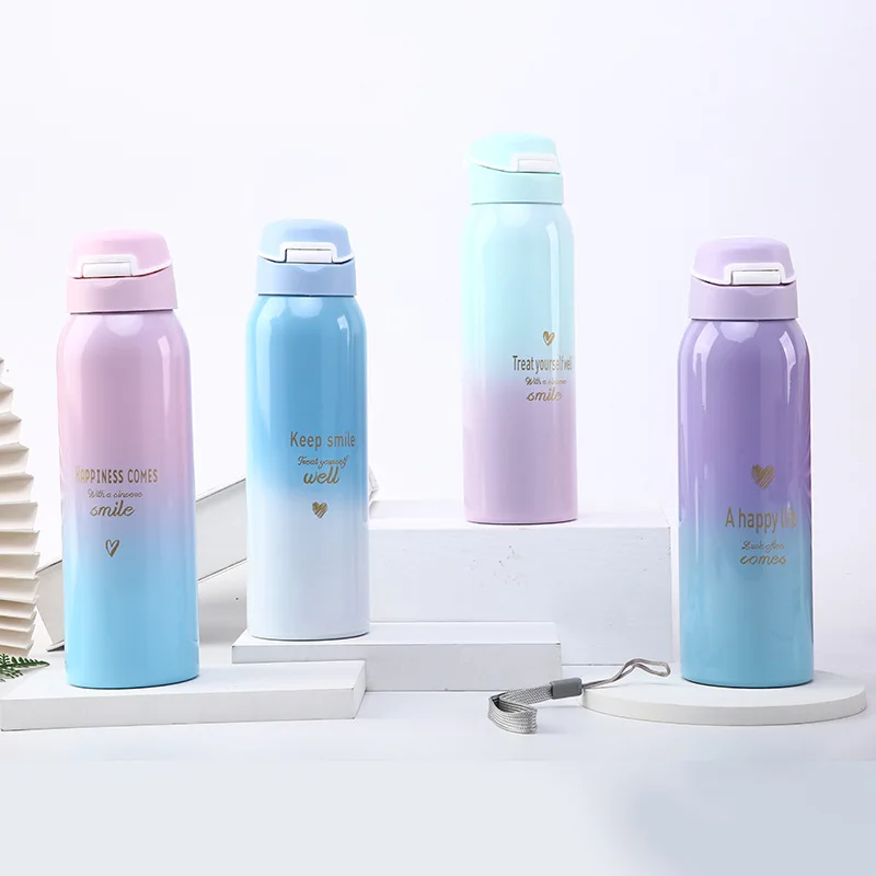 Hot Sale 480ML Insulated Thermals Milk&Coffee Cup18/8 Stainless Steel Thermos Straw Water Bottle Gradient Sports Vacuum Flask
Hot Sale 480ML Insulated Thermals Milk&Coffee Cup18/8 Stainless Steel Thermos Straw Water Bottle Gradient Sports Vacuum Flask