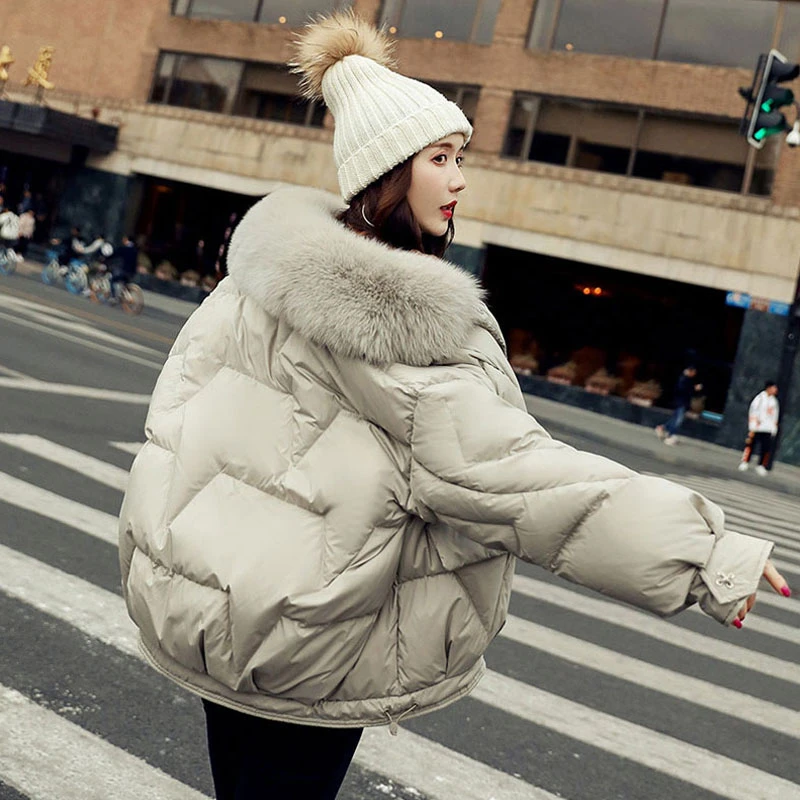 Women's Down Jacket 90% Duck Down Jackets Women Short Puffer Coat Thick Female Parkas Real Fox Fur Collar Ladies Feather Clothes 
Women's Down Jacket 90% Duck Down Jackets Women Short Puffer Coat Thick Female Parkas Real Fox Fur Collar Ladies Feather Clothes