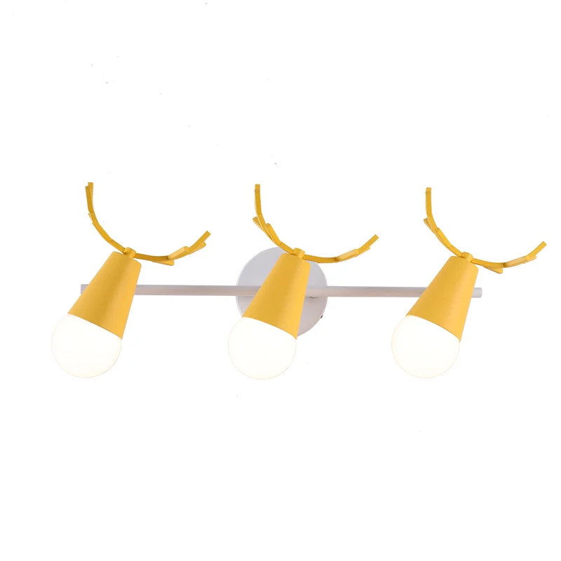 Nordic mirror lamp led creative antler wall lamp bathroom bathroom mirror cabinet lamp dressing table dressing lamp wall lamp 
Nordic mirror lamp led creative antler wall lamp bathroom bathroom mirror cabinet lamp dressing table dressing lamp wall lamp