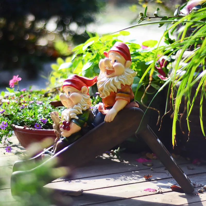 Outdoor Garden Courtyard Villa Decoration Furnishings Creative Cartoon Resin Slide Dwarf Kindergarten Sculpture Home Decor A1874
Outdoor Garden Courtyard Villa Decoration Furnishings Creative Cartoon Resin Slide Dwarf Kindergarten Sculpture Home Decor A1874