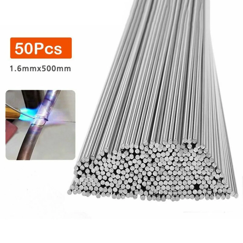 50pcs Welding Rod Aluminum Solution Welding Flux-Cored Rods Brazing Rod Aluminum Welding Rod
50pcs Welding Rod Aluminum Solution Welding Flux-Cored Rods Brazing Rod Aluminum Welding Rod
