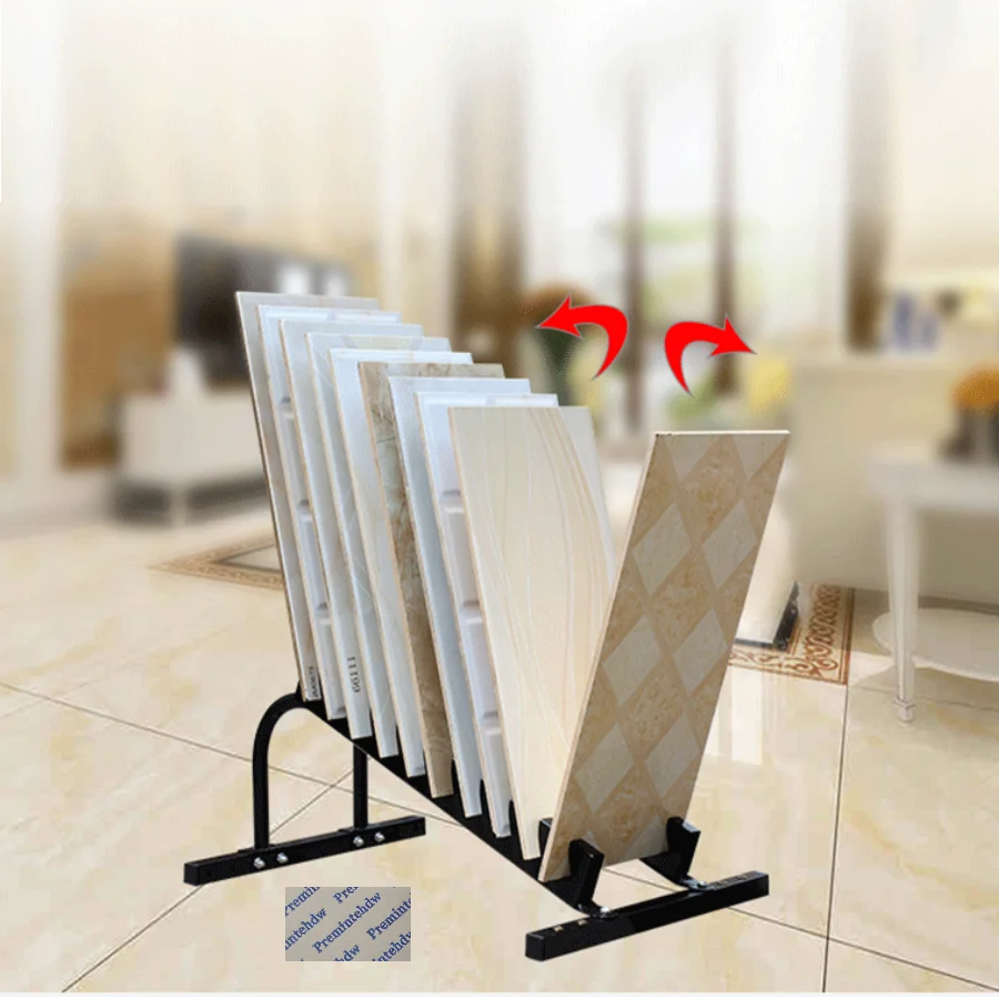 Adjustable Width Ceramic Tiles Floor Porcelain Sample Slab Steel Display Stand Rack Capacity 400Kg
Adjustable Width Ceramic Tiles Floor Porcelain Sample Slab Steel Display Stand Rack Capacity 400Kg