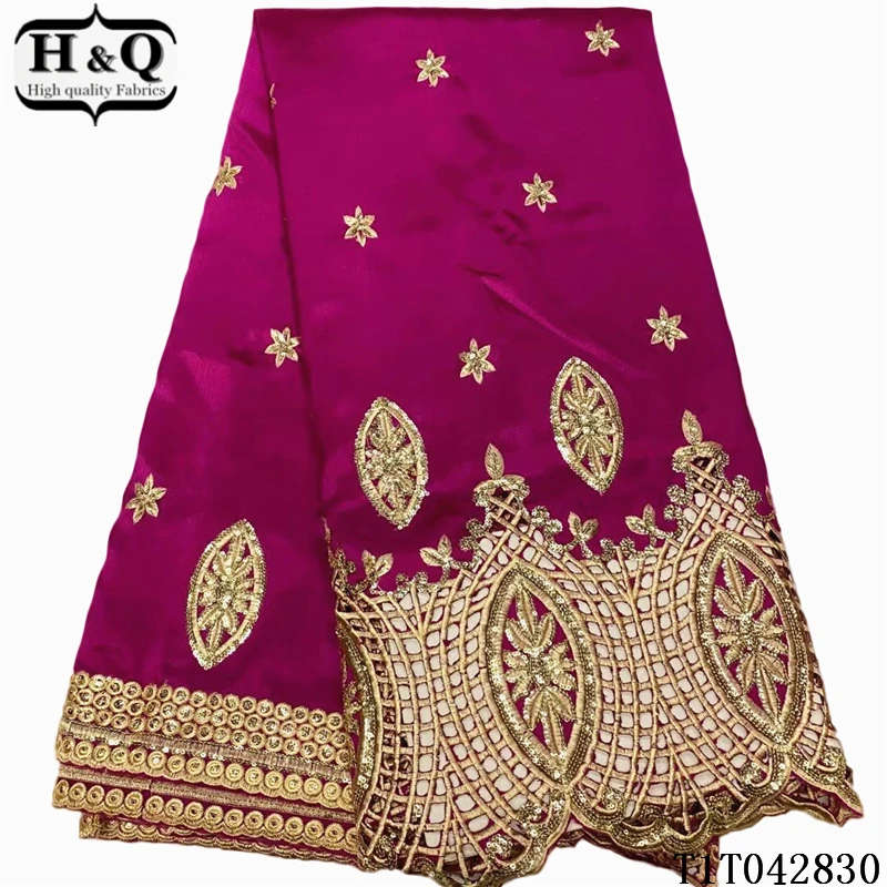 H&Q newest african george satin lace fabric 2021 high quality embroidery french lace rayon/polyester fabrics 5 yards/piece T0519
H&Q newest african george satin lace fabric 2021 high quality embroidery french lace rayon/polyester fabrics 5 yards/piece T0519