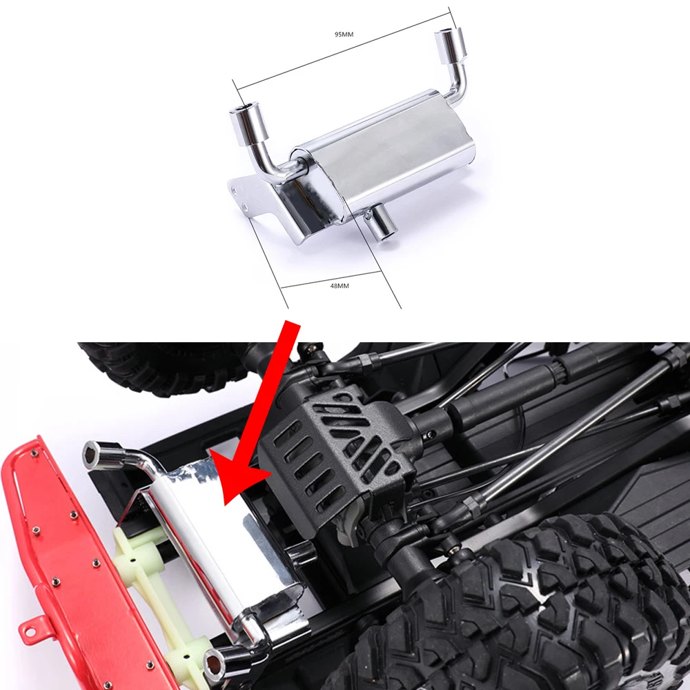 TRAXXAS 1:10 1/10 TRX-4 TRX4 Ford Bronco 92076-4 обновленные аксессуары подъем автомобиля металлическая выхлопная труба имитация топливного бака
TRAXXAS 1:10 1/10 TRX-4 TRX4 Ford Bronco 92076-4 обновленные аксессуары подъем автомобиля металлическая выхлопная труба имитация топливного бака