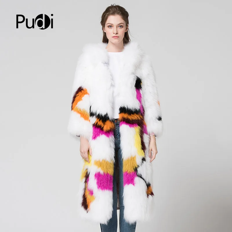 CT7048 Women New Knitted Real Fox Fur Coat Full Sleeve Genuine Winter Fur Long Style Fox Jacket With Hooded
CT7048 Women New Knitted Real Fox Fur Coat Full Sleeve Genuine Winter Fur Long Style Fox Jacket With Hooded