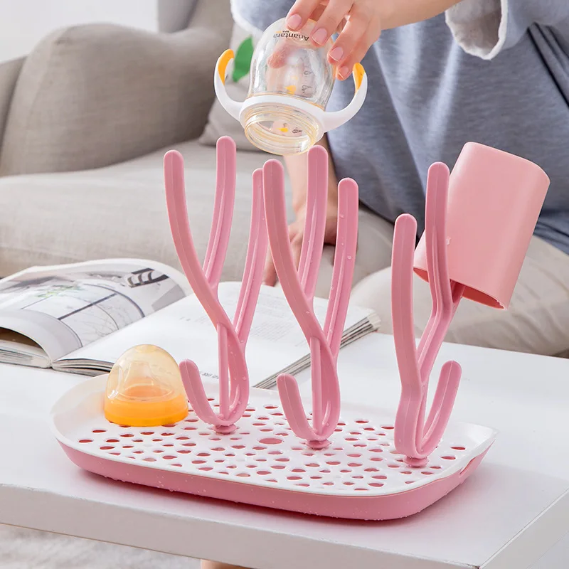 Home Organizer Multifunctional Tree Cup Holder Drying Rack Plastic Drain Dust-proof Hands-free Cup Holder Desktop Storage Rack
Home Organizer Multifunctional Tree Cup Holder Drying Rack Plastic Drain Dust-proof Hands-free Cup Holder Desktop Storage Rack