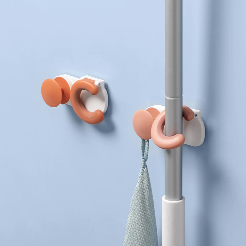 Creative Mop Clip Punch-Free Toilet Rack Double Hook Wall Hanging Multi-Purpose Storage Clip Home Office Organizer Storage
Creative Mop Clip Punch-Free Toilet Rack Double Hook Wall Hanging Multi-Purpose Storage Clip Home Office Organizer Storage