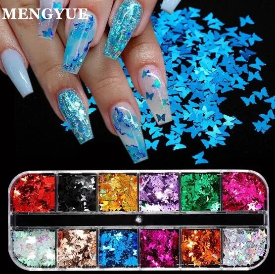Holographic Butterfly Heart Multi Shape Laser Symphony Butterfly Sequins 3D Colorful Sequins Manicure Nail Art Decoration
Holographic Butterfly Heart Multi Shape Laser Symphony Butterfly Sequins 3D Colorful Sequins Manicure Nail Art Decoration