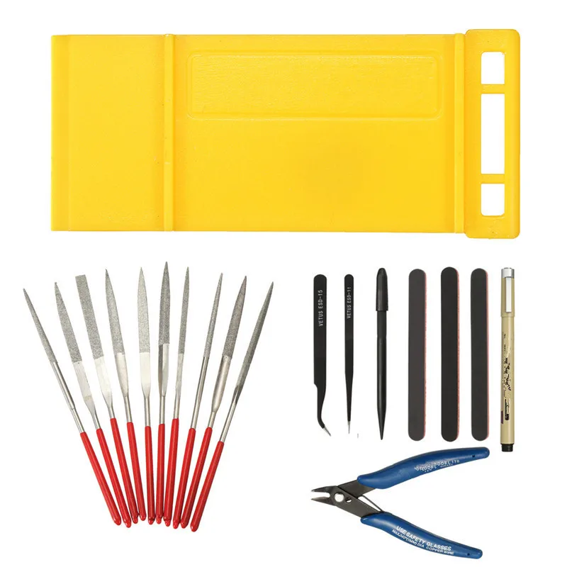 DIY Basic Tools Craft Set Car Model Building Repair Kit For Modeler Basic Production Base Assembly Model Tool Set Kit
DIY Basic Tools Craft Set Car Model Building Repair Kit For Modeler Basic Production Base Assembly Model Tool Set Kit
