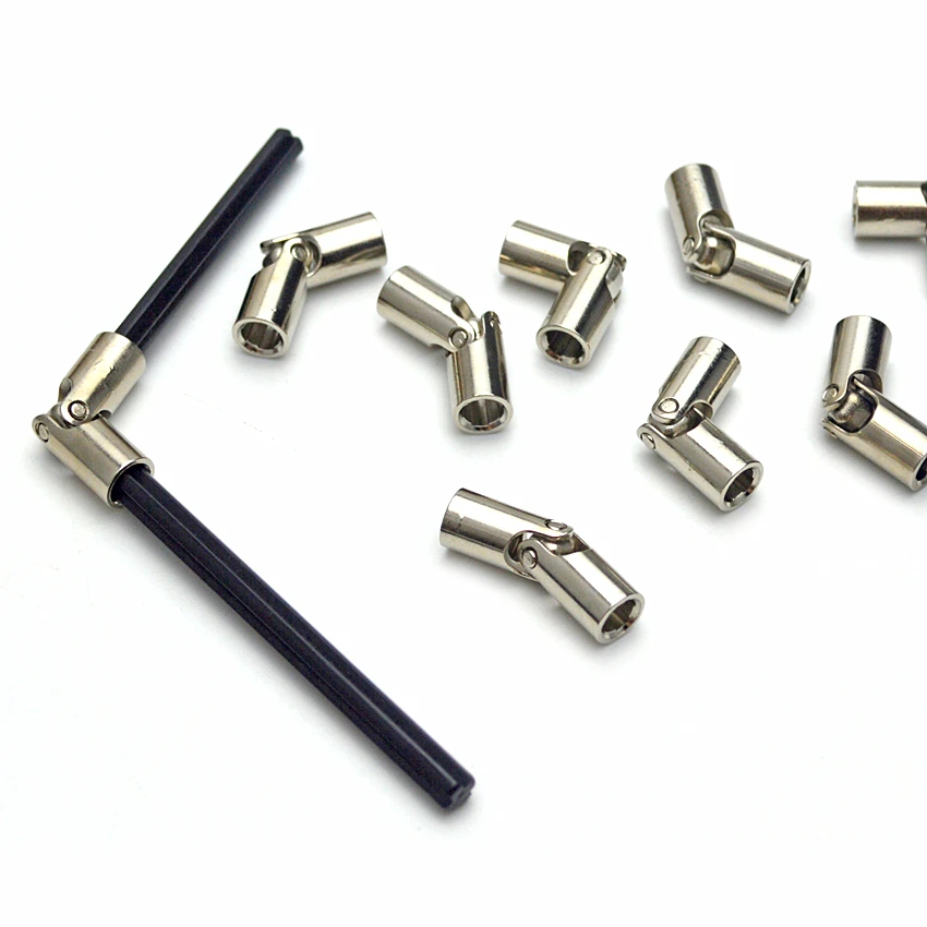 Metal Cardan shaft Compatible Technical MOC Building Block Parts 61903 Strong Metal Universal joint 9244 axis Connector 
Metal Cardan shaft Compatible Technical MOC Building Block Parts 61903 Strong Metal Universal joint 9244 axis Connector