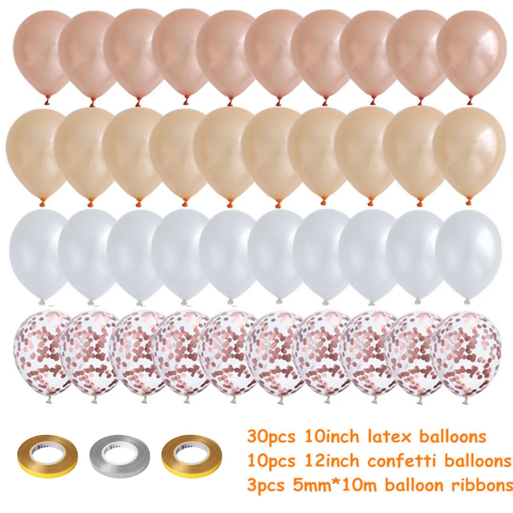 40pcs 12 Inch Rose Gold Confetti Latex Balloon Set Birthday Party Decoration Wedding Baby Shower Anniversary
40pcs 12 Inch Rose Gold Confetti Latex Balloon Set Birthday Party Decoration Wedding Baby Shower Anniversary
