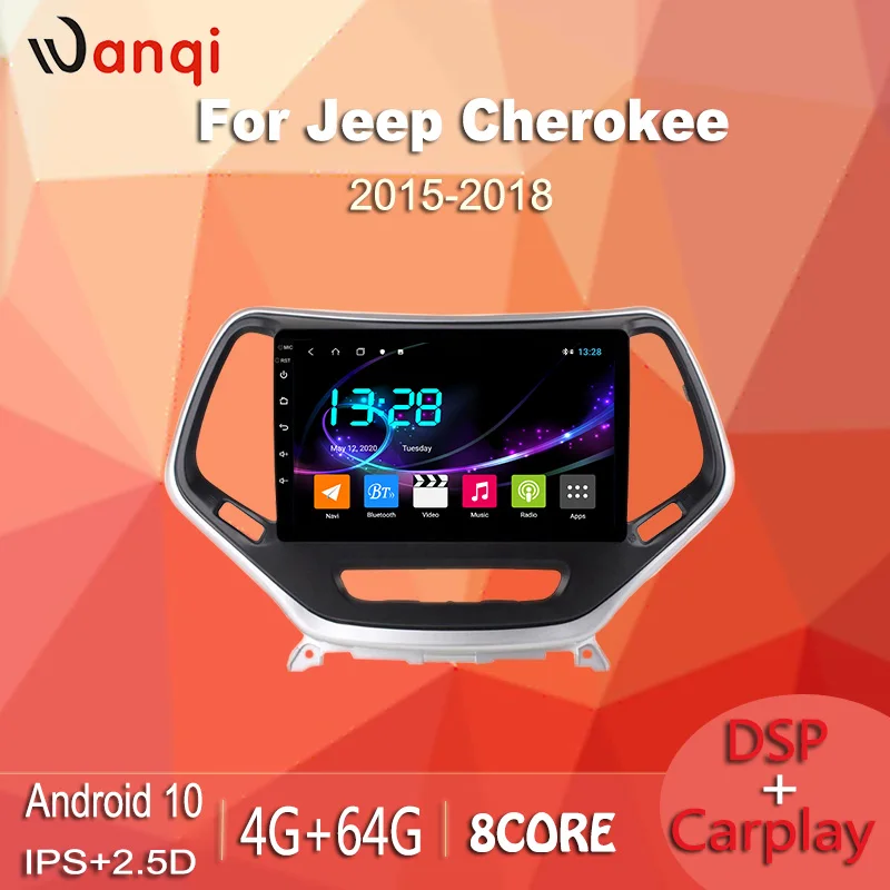 Автомобильный мультимедийный плеер wanqi DSP CARPLAY, 4 Гб + 64 ГБ, 9 дюймов IPS full touch, Android 10, для Jeep Cherokee, 2015-2018 г., GPS-навигация
Автомобильный мультимедийный плеер wanqi DSP CARPLAY, 4 Гб + 64 ГБ, 9 дюймов IPS full touch, Android 10, для Jeep Cherokee, 2015-2018 г., GPS-навигация