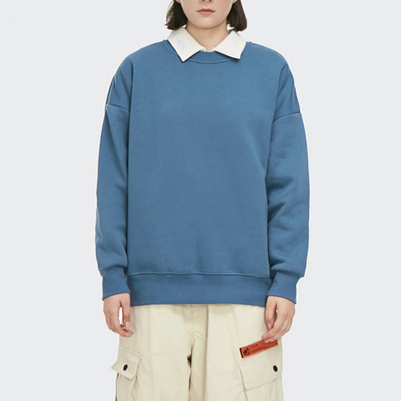 Fashion Loose O-Neck Sweatshirts Unisex Solid Plus Velvet Autumn Sweatshirts Women Simple Street 17 Colors Long Sleeve Top Men
Fashion Loose O-Neck Sweatshirts Unisex Solid Plus Velvet Autumn Sweatshirts Women Simple Street 17 Colors Long Sleeve Top Men