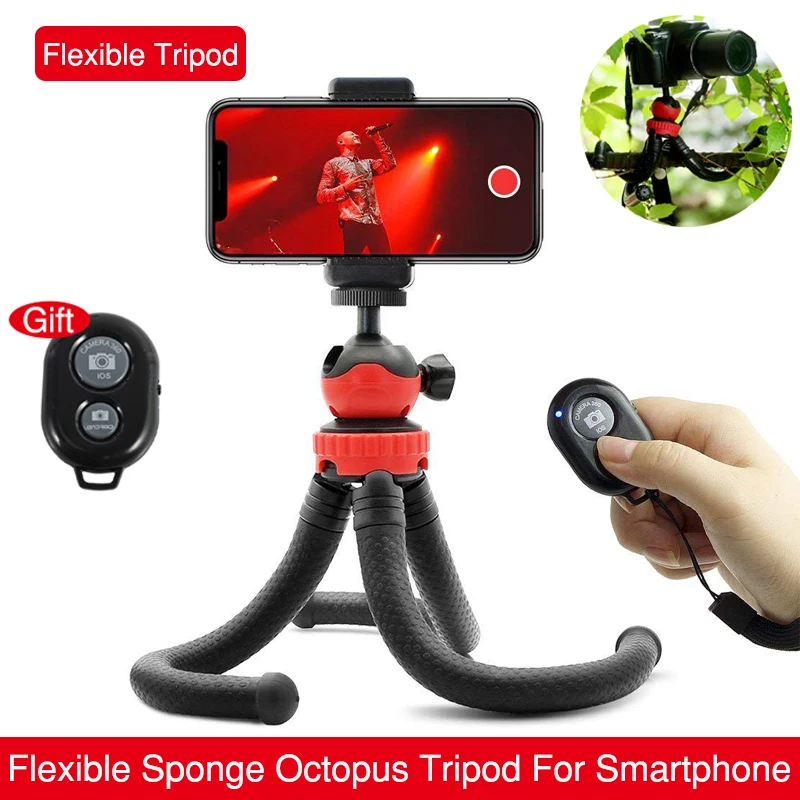 Mini Flexible Sponge Octopus Tripod Travel Tripod For Smartphone Tripode For Mobile Phone Mount Holder for Microphone LED Light
Mini Flexible Sponge Octopus Tripod Travel Tripod For Smartphone Tripode For Mobile Phone Mount Holder for Microphone LED Light