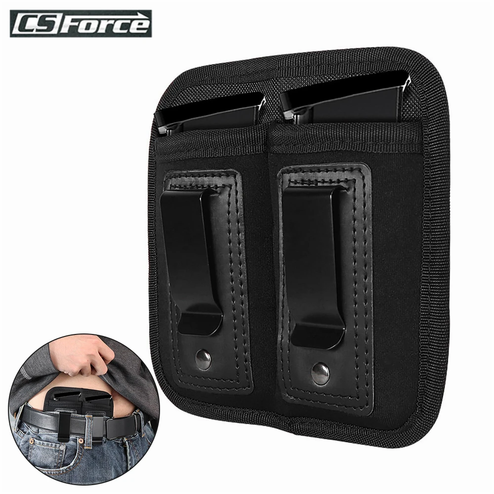 Tactical Double Magazine Pouch Holster Pistol 9mm Concealed Carry Mag Case with Clip Glock 19 21 Beretta 92 Handgun Mag Pouch
Tactical Double Magazine Pouch Holster Pistol 9mm Concealed Carry Mag Case with Clip Glock 19 21 Beretta 92 Handgun Mag Pouch
