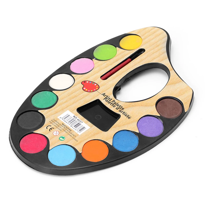 12 Color Professional Artist Palette Paints Set Hand Wall Textile Painting Brush pigment powder Dropshipping
12 Color Professional Artist Palette Paints Set Hand Wall Textile Painting Brush pigment powder Dropshipping