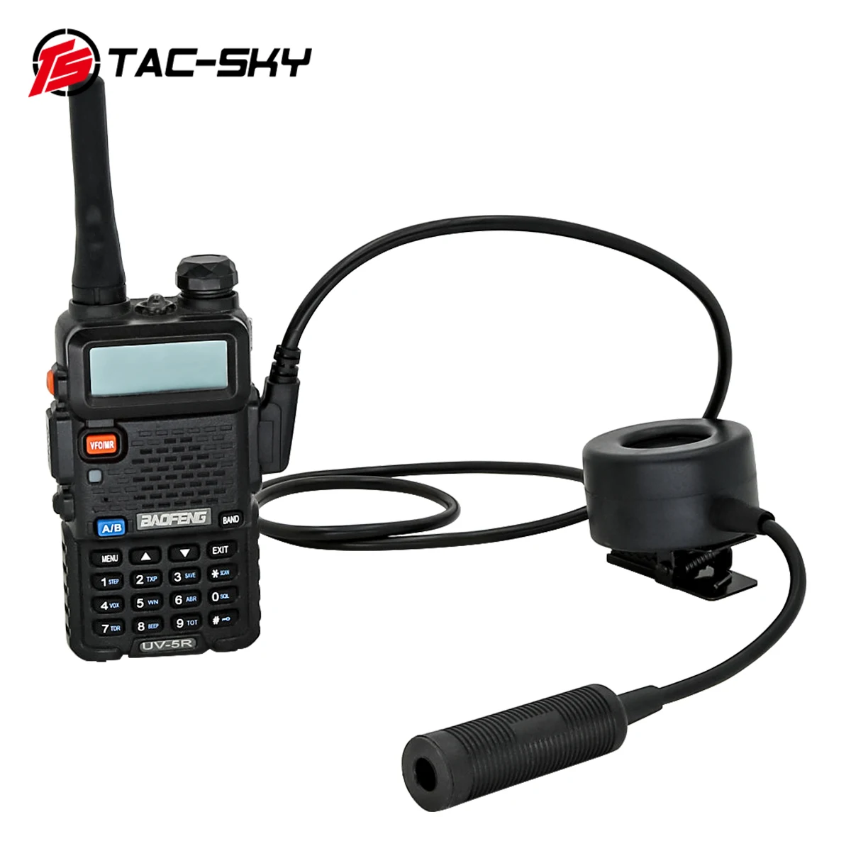 TAC-SKY TCI PTT тактический гарнитура уоки-токи адаптер подходит для военный фонарь