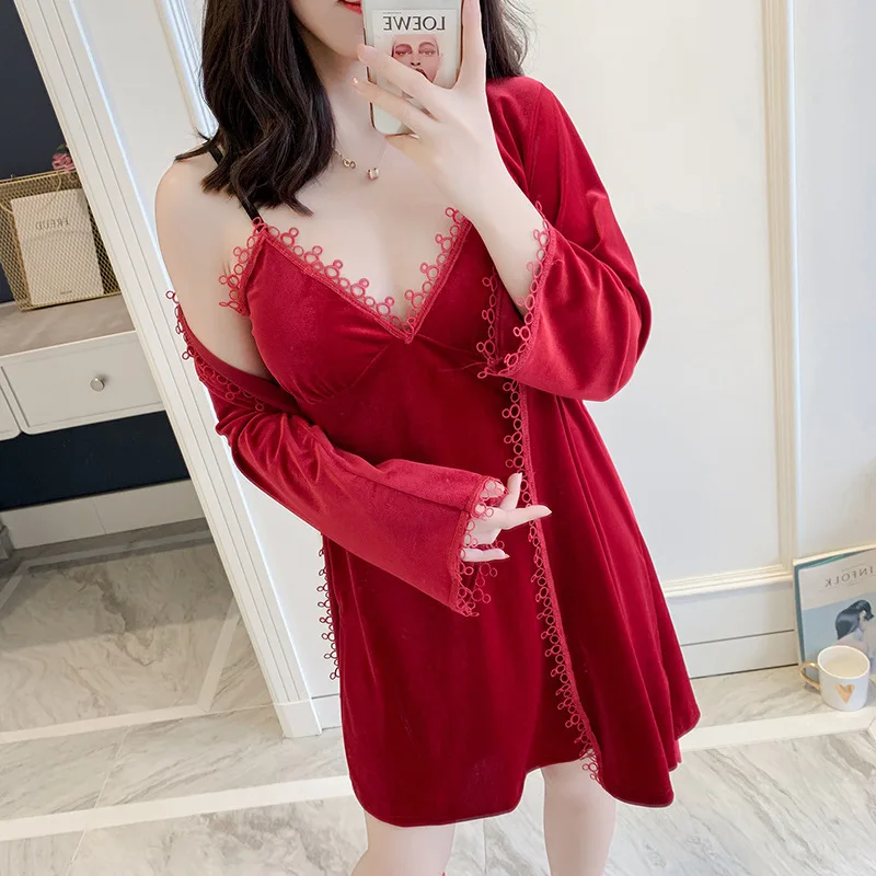 2020 Spring and Autumn Velvet Home Wear Ladies Soft Fashion Casual Pajamas 2pcs Suit Nightgown
2020 Spring and Autumn Velvet Home Wear Ladies Soft Fashion Casual Pajamas 2pcs Suit Nightgown