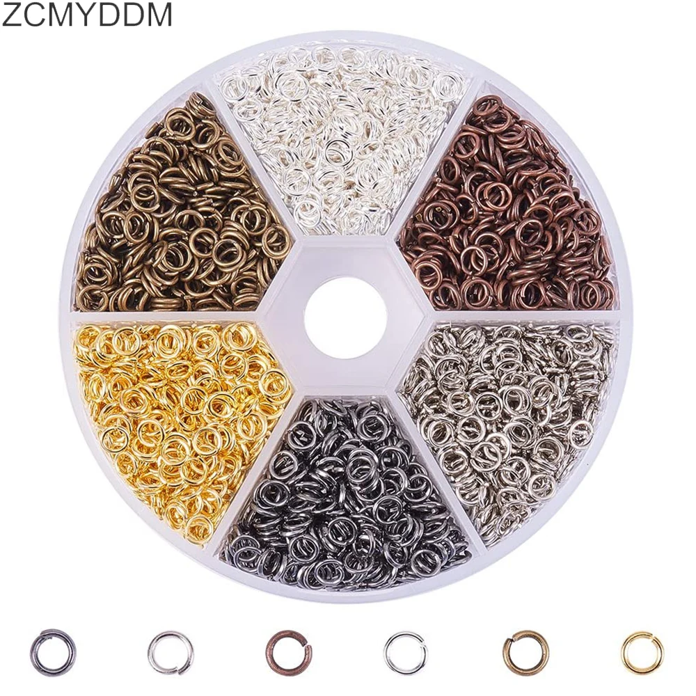 900Pcs 6 Colors Iron Open Jump Rings Knitting Stitching Marker Rings Jewelry Connectors DIY Crafting Sewing Tool
900Pcs 6 Colors Iron Open Jump Rings Knitting Stitching Marker Rings Jewelry Connectors DIY Crafting Sewing Tool