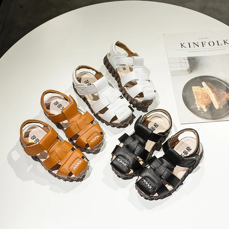 Boys sandalies children's sandals boys stitching simple soft bottom sandals girls baby beach shoes tide summer new wholesale
Boys sandalies children's sandals boys stitching simple soft bottom sandals girls baby beach shoes tide summer new wholesale